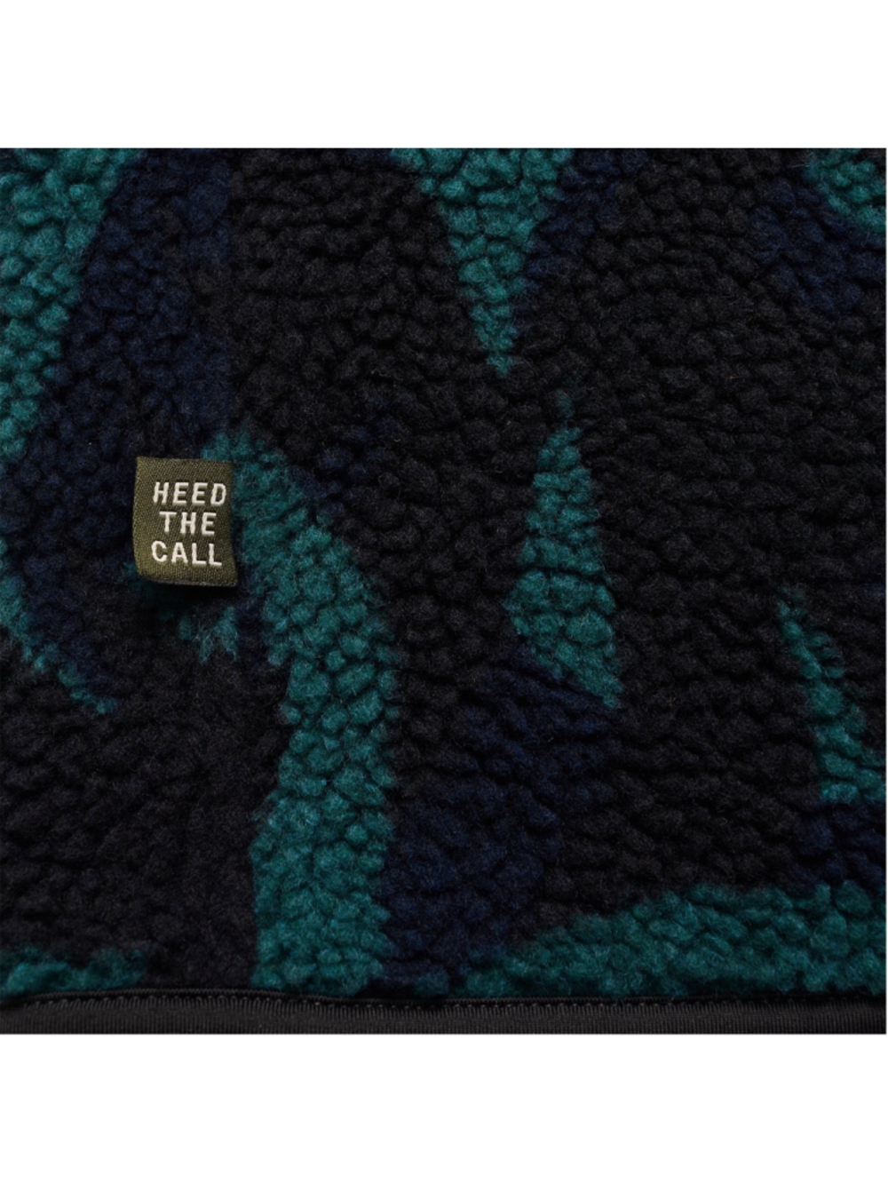 Howler Brothers Chisos Fleece Vest Mens XXL Black Green Sherpa - Picture 5 of 5